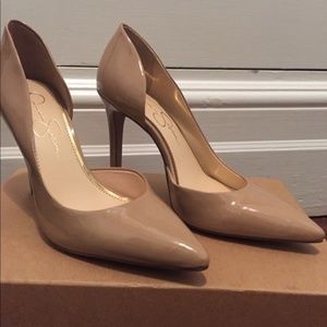 Nude heels, Jessica Simpson, size 7.5